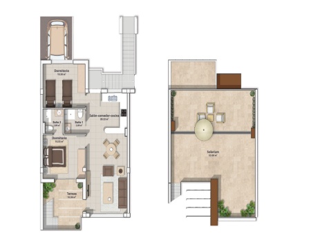 Alicante, 2 Bedrooms Bedrooms, 3 Rooms Rooms,2 BathroomsBathrooms,Bungalov,Prodej,1264