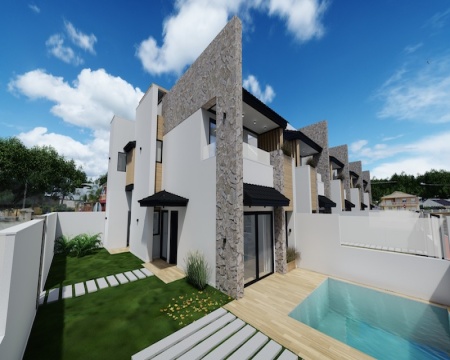 Alicante, 3 Bedrooms Bedrooms, 4 Rooms Rooms,3 BathroomsBathrooms,Novostavba - Řadový dům,Prodej,1058