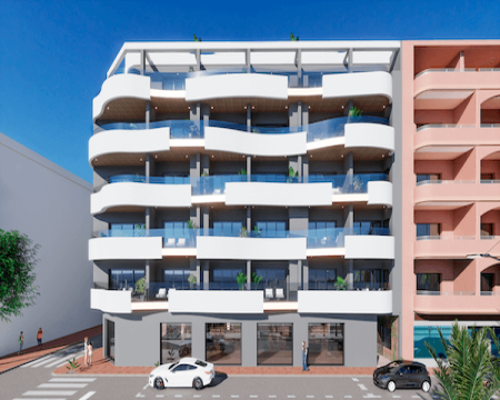 Alicante, 3 Rooms Rooms,Novostavba - Apartmán,Prodej,1074